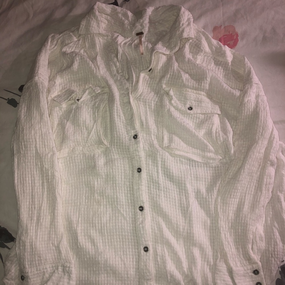 Free People Button Down
